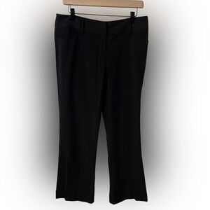 Tracy Evans Limited Women's Black Trouser Pants, Cuffed Wide Leg with Pockets